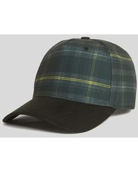 Lyle & Scott - Contrast Tartan Check Baseball Cap - Lyst