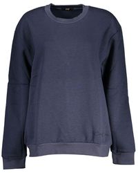 Roberto Cavalli - Blu Polyester Sweatshirt - Lyst