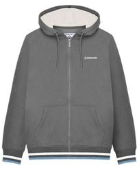 Lambretta - Full Zip Hoodie (Iron) - Lyst