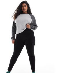 Yours - Cargo Pocket Ponte Leggings - Lyst