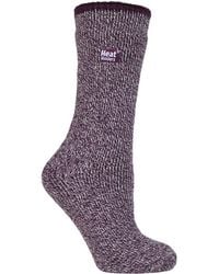 Heat Holders - Ladies Thick Reinforced 2.9 Tog Winter Warm Merino Wool Thermal Socks - Lyst