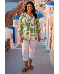 Roman - Curve Textured Geometric Shirt - Lyst