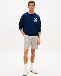 Tommy Hilfiger - Dover 8 Inch Seersucker Strip Shorts - Lyst