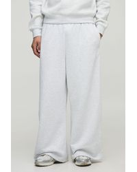BoohooMAN - Basic Extreme Wide Leg Jogger - Lyst