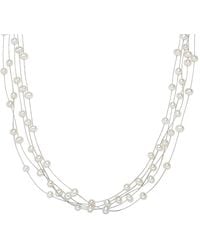 Valero Pearls - Fresh Water Cultured Pearl Necklace - Lyst