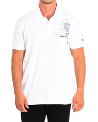 La Martina - Short Sleeve Polo Tmp310-Pk001 - Lyst