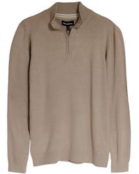 Threadbare - Zip Neck Sweater - Lyst