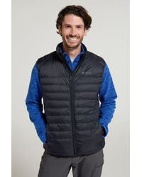 Mountain Warehouse - 'Featherweight Ii' Down Gilet Water Resistant Casual Body Warmer Jacket Polyamide - Lyst