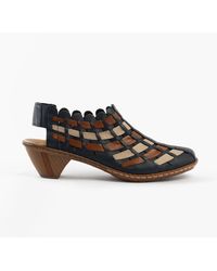 Rieker - 46778-14 Shoes Combination Leather - Lyst