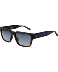 Timberland - Braune Polarisierte Herrensonnenbrille Rechteckiger Stil - Lyst