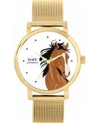 Toff London - Tlws-23816 Ladies Arabian Horse Head Watch - Lyst