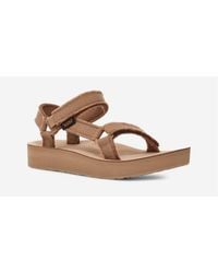 Teva - Midform Universal Canvas Tigers Eye Sandals - Lyst