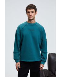Grimelange - Crew Neck Embroidered Sweatshirt - Lyst