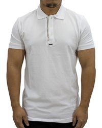 DIESEL - T-Smith-Zip Out Rbawh Polo T Shirts Golf Tee - Lyst