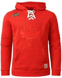 Mitchell & Ness - Nba Chicago Bulls Hoodie Cotton - Lyst