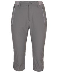 Trespass - Ladies Grateful 3/4 Shorts (Storm) - Lyst