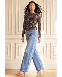 D.u.s.k - Animal Mesh Top - Lyst
