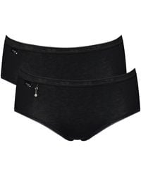 Sloggi - Basic+ Midi 2 Pack Briefs - Lyst