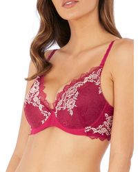 Wacoal - Lace Perfection Plunge Bra - Lyst