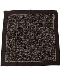 Dolce & Gabbana - Polka Dot Square Handkerchief Scarf Silk - Lyst