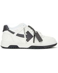 Off-White c/o Virgil Abloh - White And Black Out Of Office Sneakers - Lyst