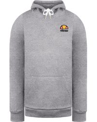 Ellesse - Logo Hoodie Cotton - Lyst