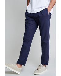 Threadbare - 'Blaster' Luxe Linen Blend Drawstring Trousers - Lyst