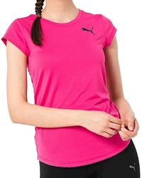 PUMA - Active T-Shirt Cotton - Lyst