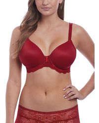 Freya - Expression Underwired Demi Plunge Moulded Bra - Lyst
