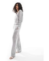 Object - Wide Leg Trouser With Elasticated Waist Co-Ord - Lyst