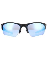 Oakley - Wrap Matte Prizm Deep H2O Polarized Sunglasses - Lyst
