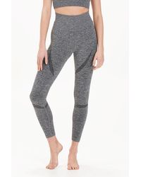 Sosandar - Sofia Marl Seamless High Waisted Shaper Leggings Nylon - Lyst