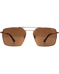 Police - Rectangle Shiny Spll07M Origins Lite 15 Metal - Lyst