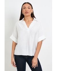 Wallis - Hotfix Short Sleeve Overhead Shirt - Lyst