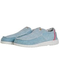 Weird Fish - Ladies Shoaler Washed Canvas Slip-On Lightweight Shoes (Denim) - Lyst