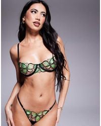 Bluebella - Odette Floral Embroidered Balcony Wired Bra - Lyst