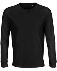 Sol's - Adult Pioneer Organic Cotton Long-Sleeved T-Shirt (Deep) - Lyst