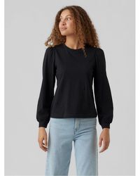 Vero Moda - Long Sleeve Cuffed Top - Lyst