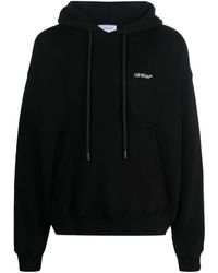 Off-White c/o Virgil Abloh - Off White Hoodie Mit Rückenpfeildruck - Lyst