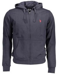 U.S. POLO ASSN. - Blue Cotton Sweater - Lyst