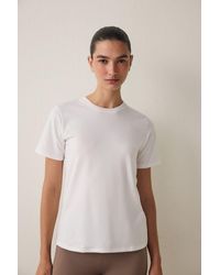Penti - Regular Fit Cotton Crew Neck T-Shirt - Lyst
