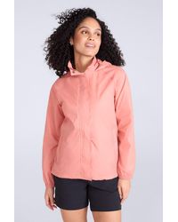 Mountain Warehouse - 'Pakka' Packable Jacket Waterproof Breathable Adjustable Hood Rain Coat Polyamide - Lyst