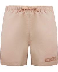 Nicce London - Stretch Waist Crib Swim Shorts 211 1 06 15 0339 Nylon - Lyst