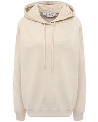 Off-White c/o Virgil Abloh - Swimming Regular Fit Kapuzenpullover - Lyst