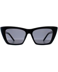 Montana - Cat Eye Shiny Smoke Polarized Mp64 - Lyst