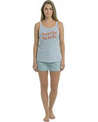 Kisses&Love - Summer Pajamas With Wide Straps, Cotton Kl45250 - Lyst