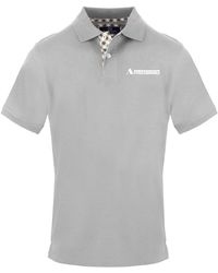 Aquascutum - Lacoste Lettering Collared Short Sleeve Polo Shirt - Lyst