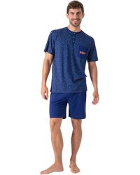 Munich - Summer Short Pyjamas Mu9 - Lyst