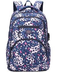 Aoking - Rugzak Uniseks Leopard Print - Lyst