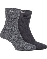 Jeep - Ladies Turn Cuff Socks - Lyst